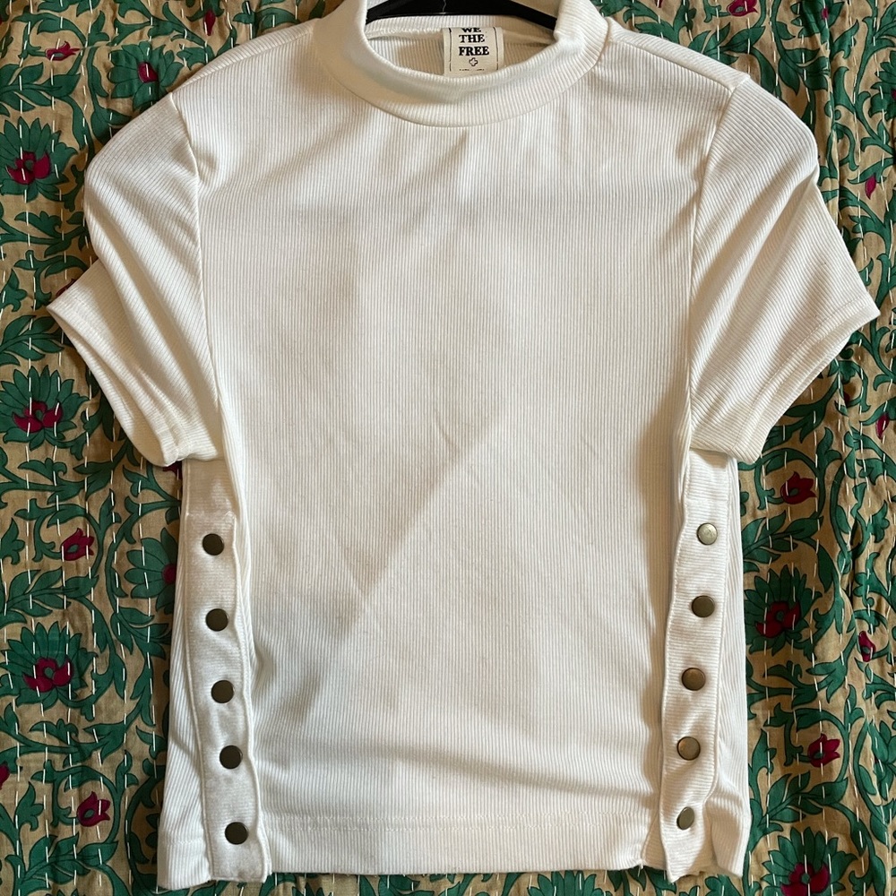Free People Baby Snap Tee